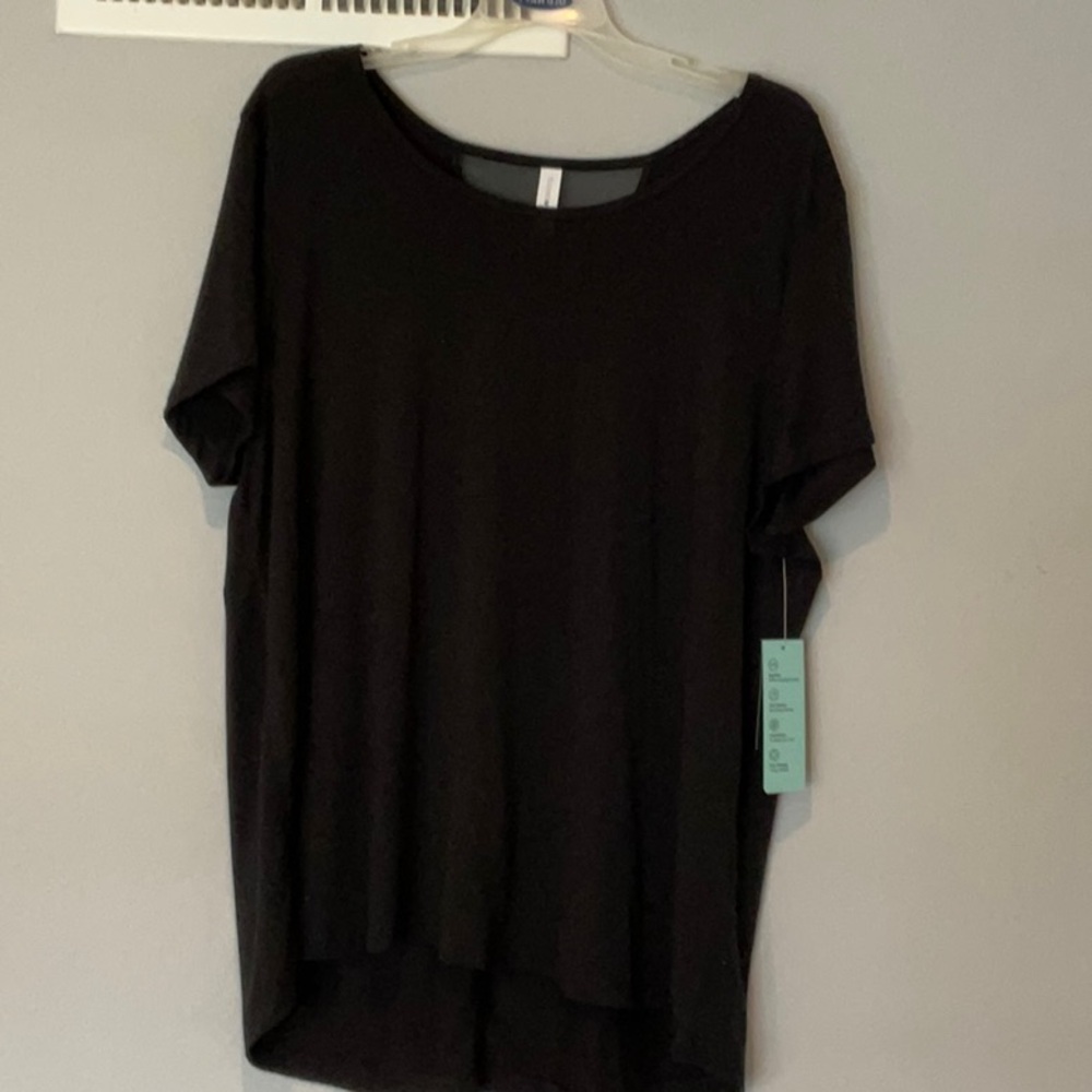 Ideology Black Active Short Sleeve Tee